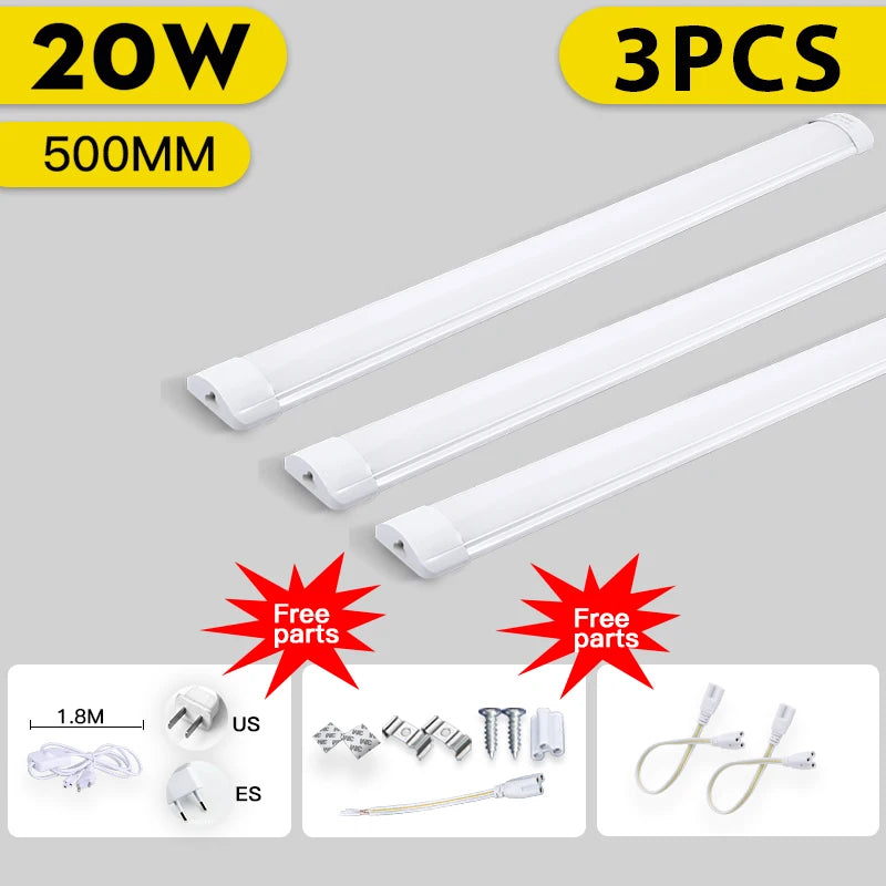 110V 220V LED Tube Kitchen Cabinet Light - Multi-function Bright and Dark