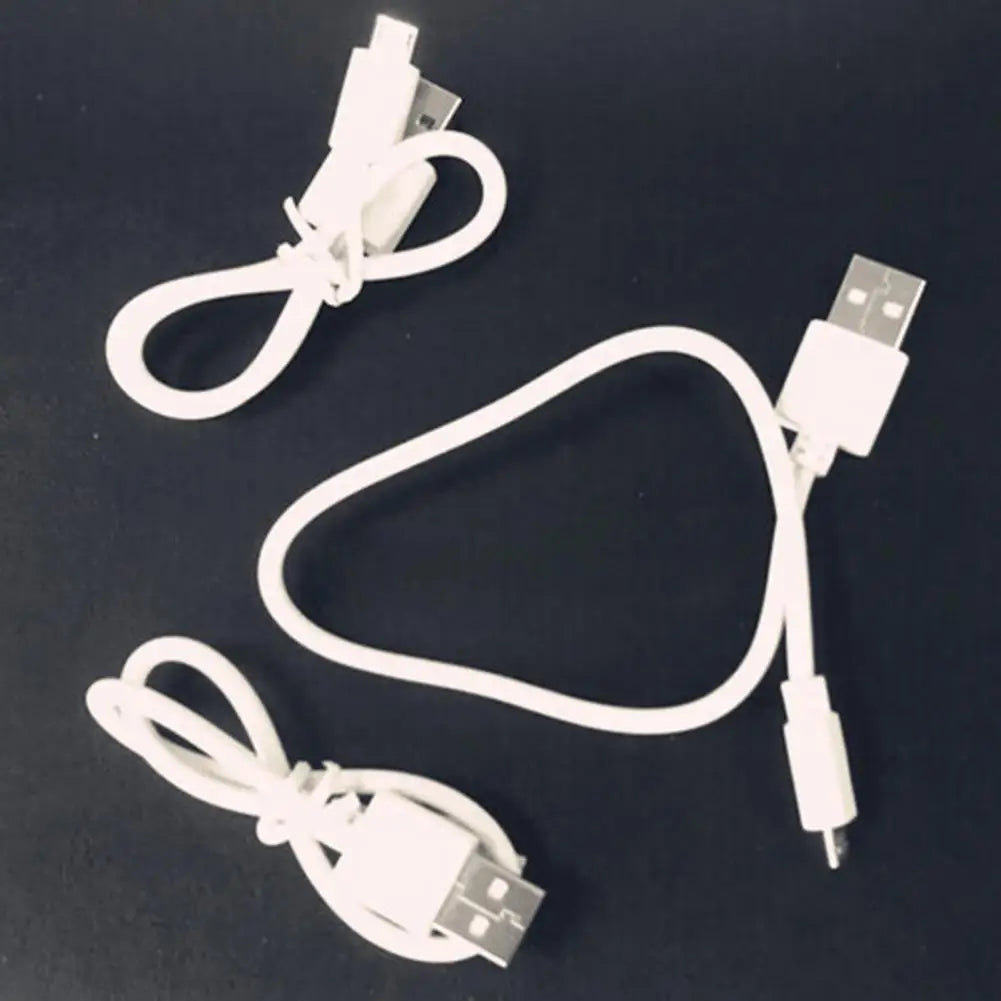 20cm Flat Micro USB Charging Cable - Compact &amp; Durable
