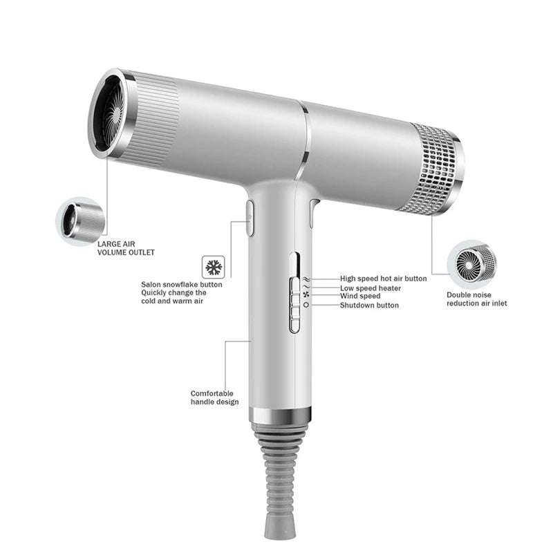 High End Professional Hair Dryer with Diffuser