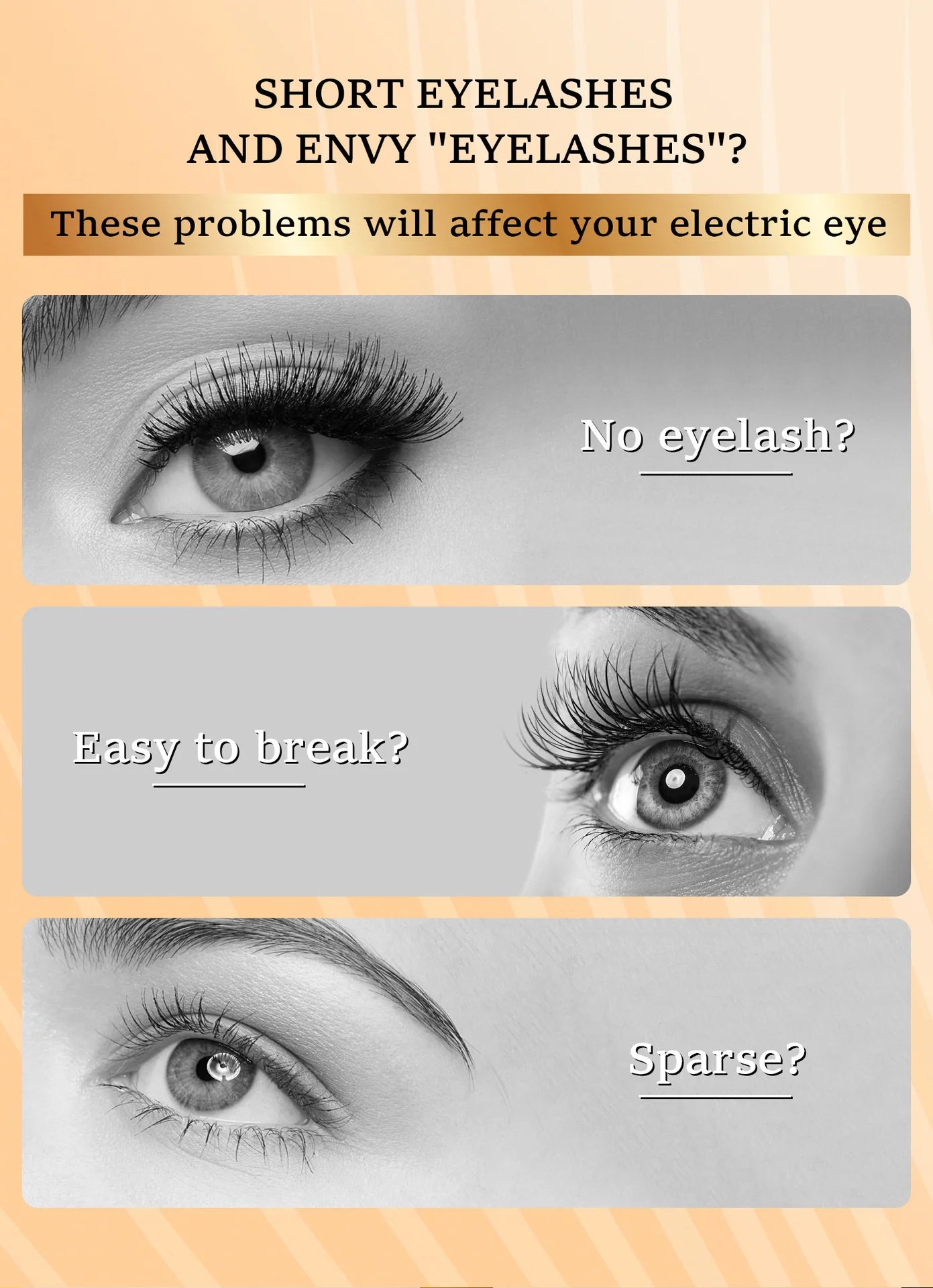 Natural Eyelash Growth Serum, Thick &amp; Curly