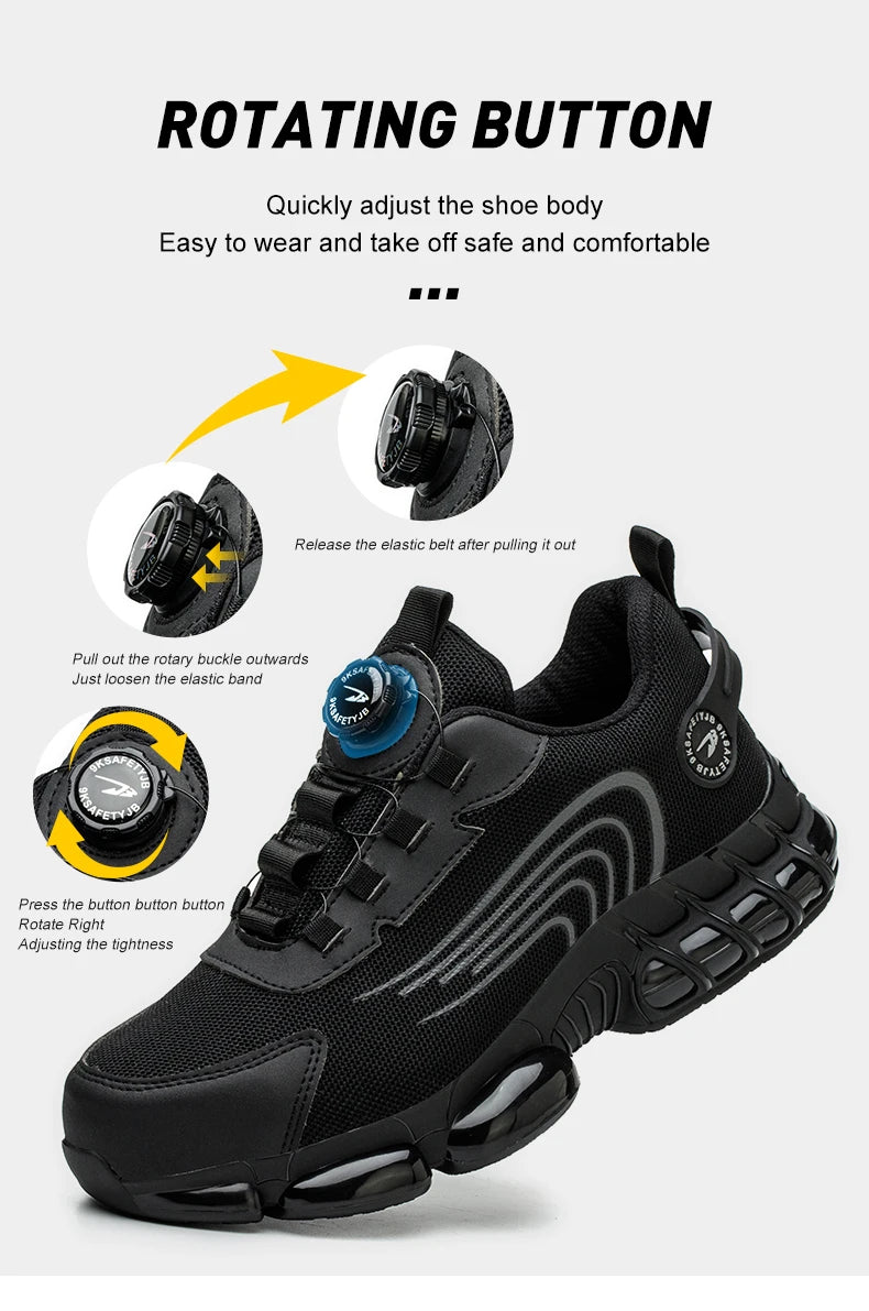 Steel Toe Anti-Nail Safety Shoes