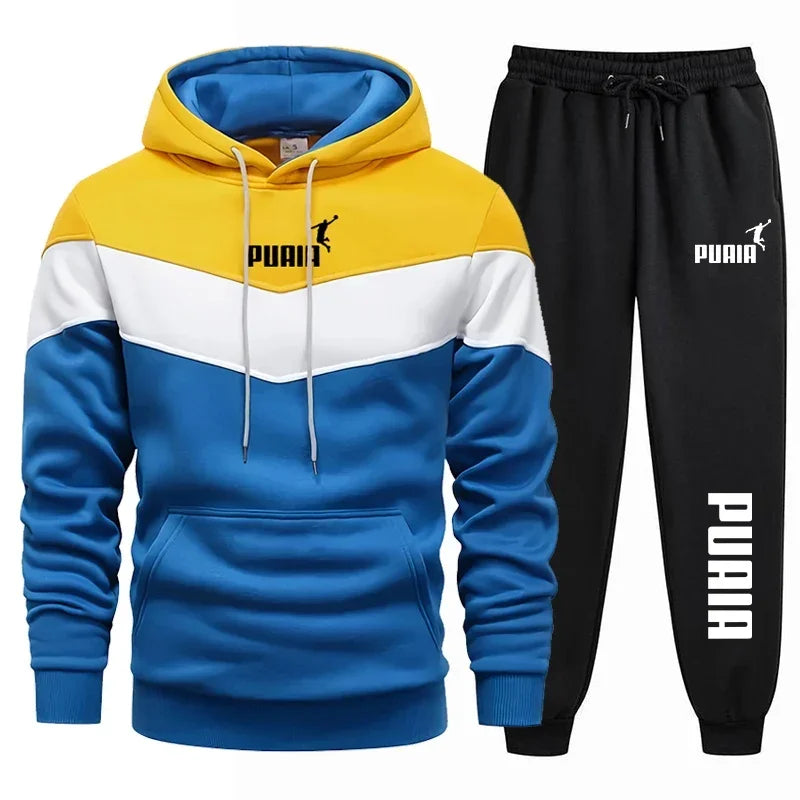 Bộ Đồ Thể Thao Nam Hoodie & Quần Năng Động Cá Tính - Daisan Mart