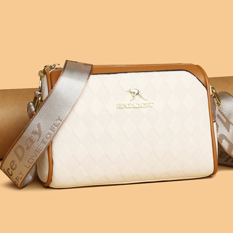 Women's Fashion Shoulder Bag - Small Square Handbag 