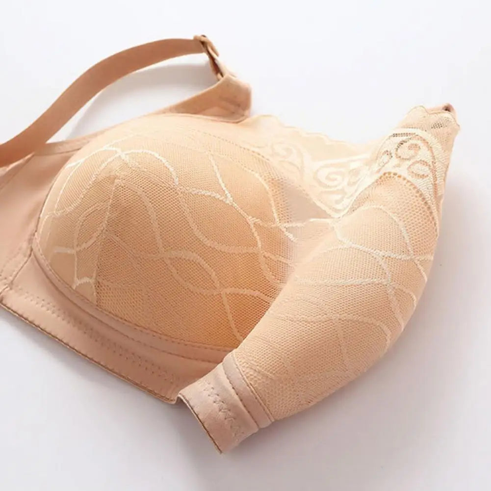 Women's Plus Size Lace Sexy Bra No Underwire Push Up Bra