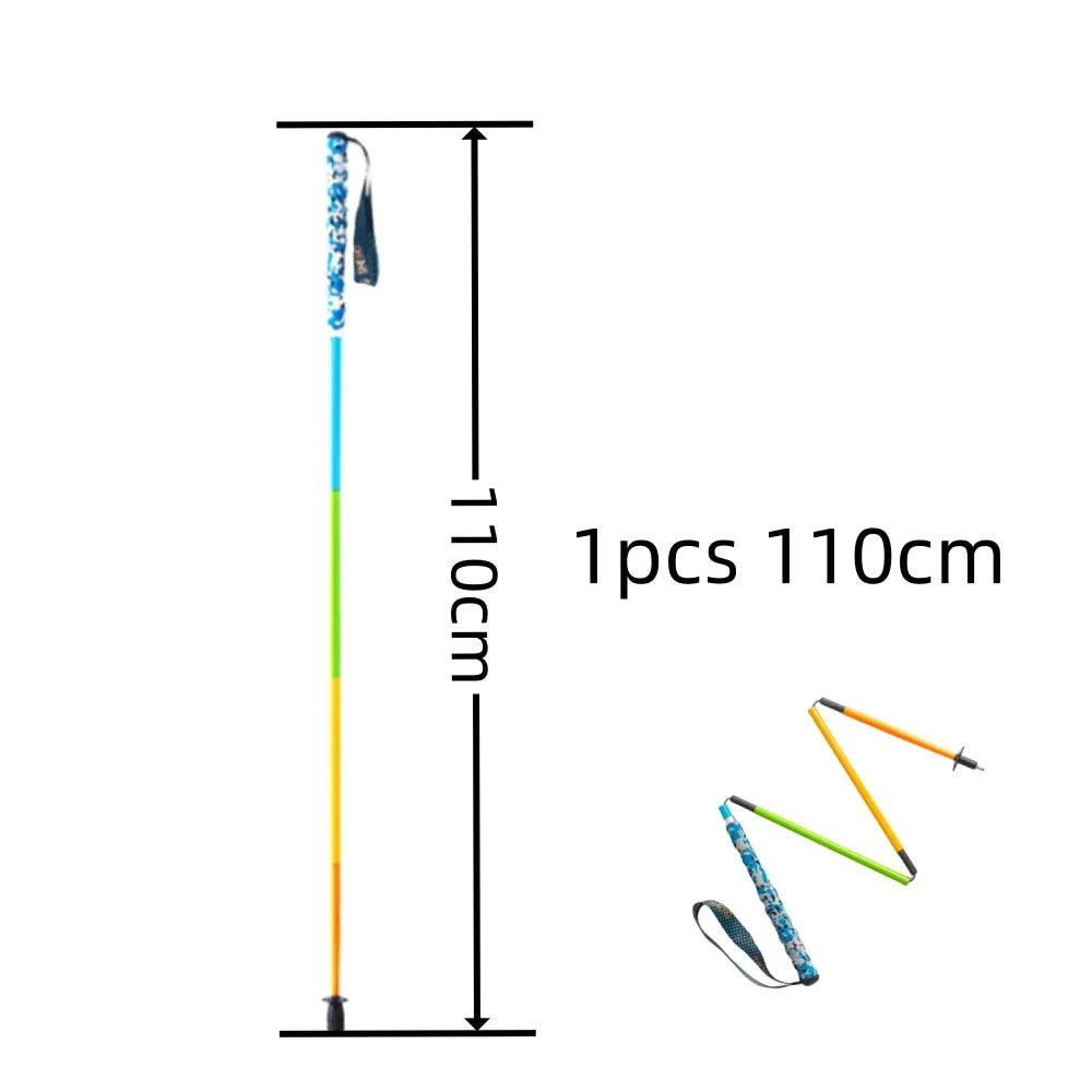 2023 Ultra Light Carbon 5 Section Folding Trekking Pole