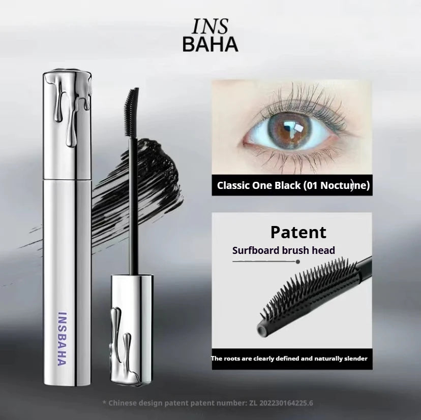 INSBAHA 3D Curling Mascara Natural Thick Waterproof