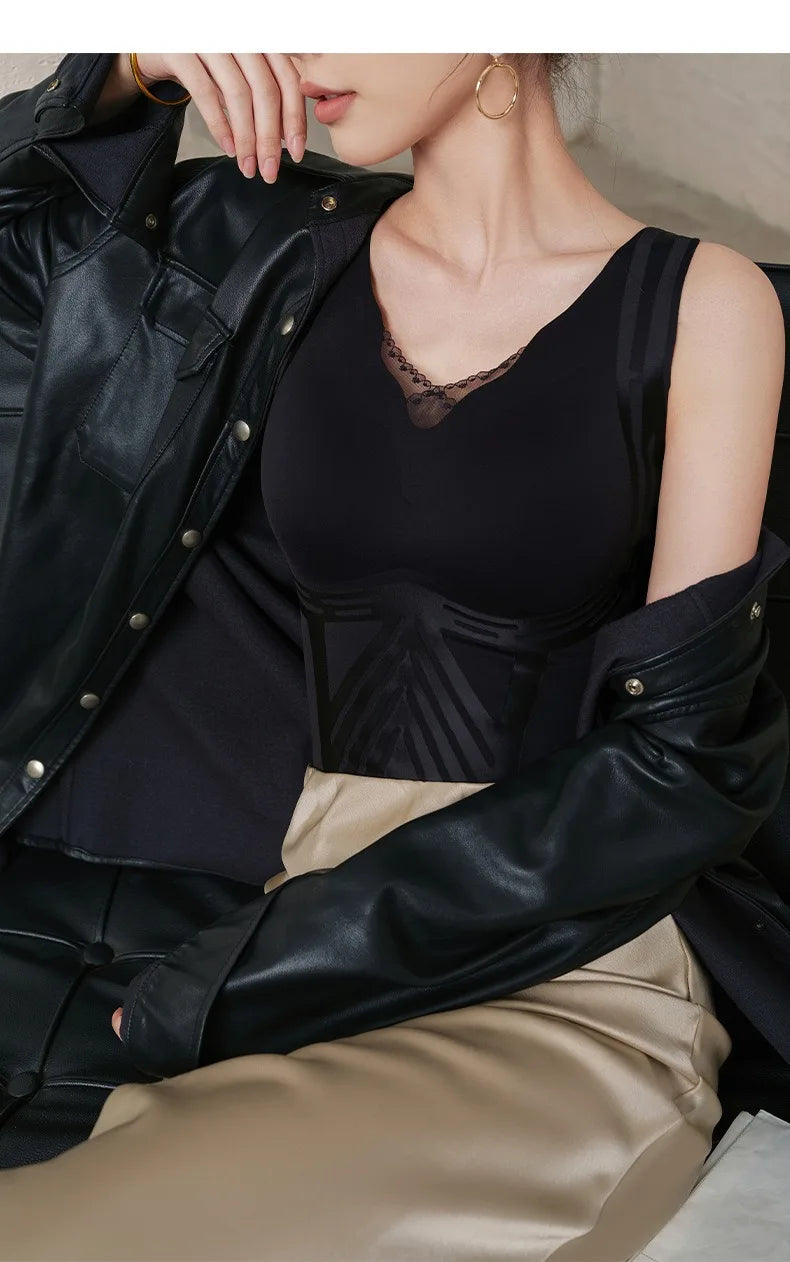 Women's Warm Autumn Corset - Slimming Waist