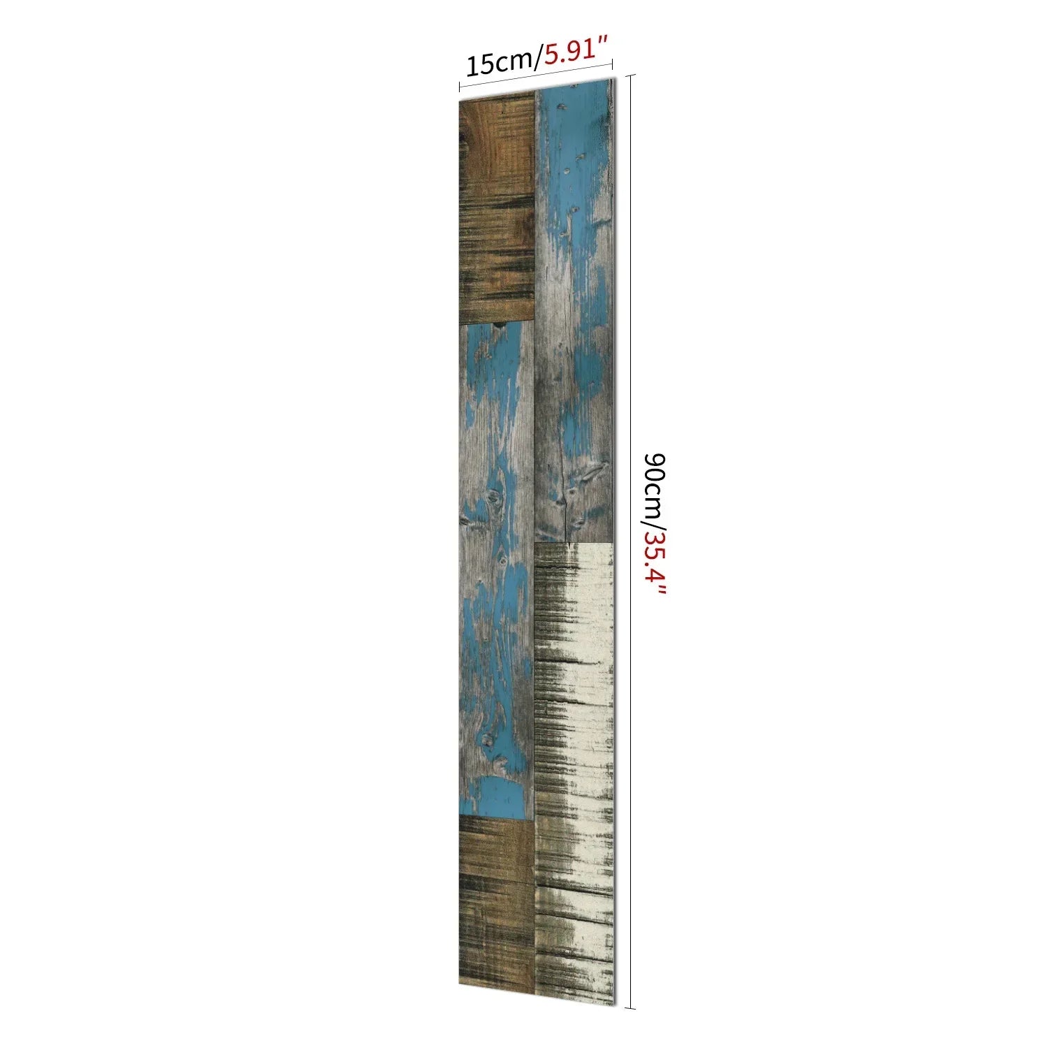1/5/10/15 Pcs Peel And Stick Floor Tiles, Self-Adhesive Wall Tilse, Waterproof Wall Stickers, Flooring, 6 Inch X 36 Inch