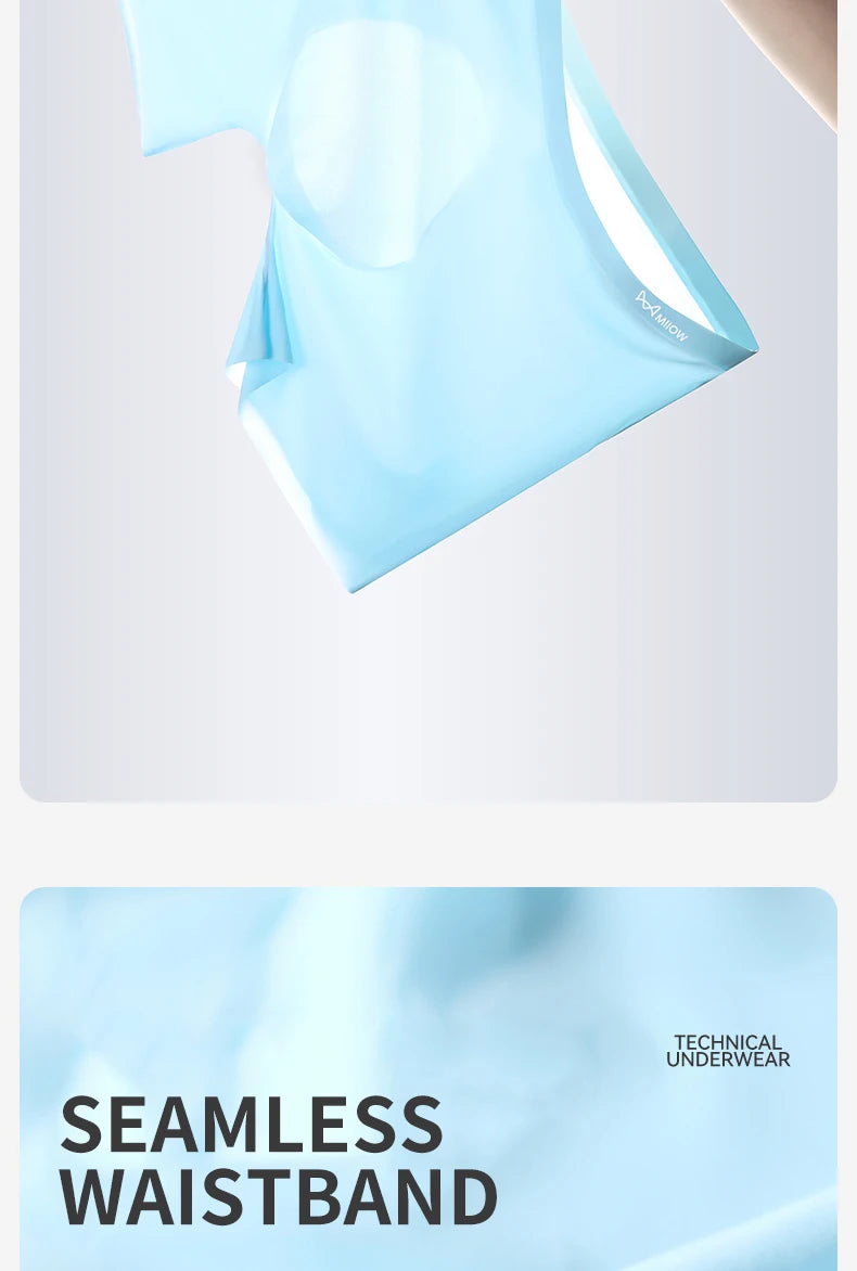 Quần Lót Nam MiiOW 3 Chiếc Lụa Lạnh Siêu Mỏng