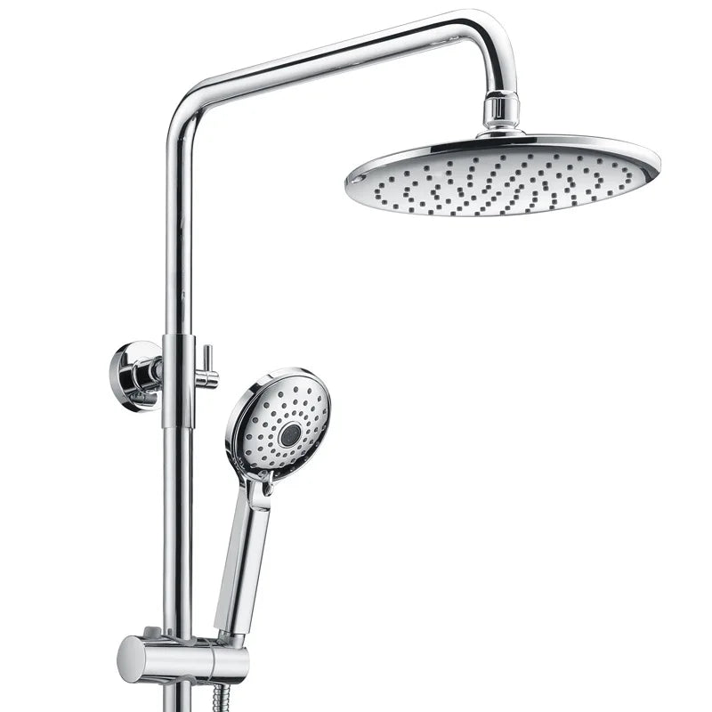 9-inch electroplated surface round concealed thin large top spray, shower head, bathroom accessories
