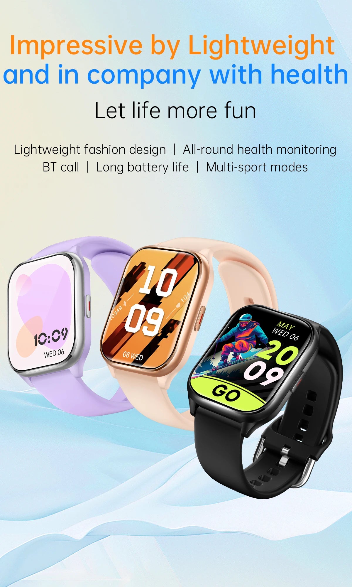 Women's Gold Smartwatch: Bluetooth Calling, Waterproof, Hebrew