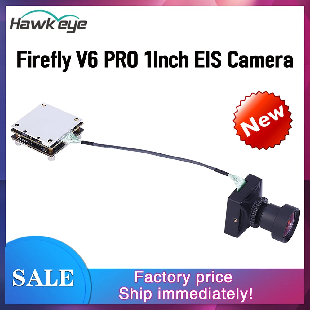 Hawkeye Firefly V6 PRO 6K Anti-shake 8X Zoom Camera