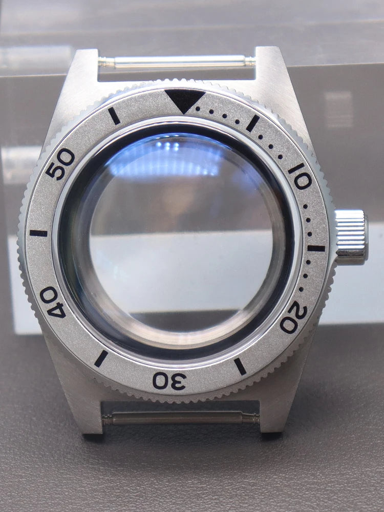 Modified Seiko 62MAS Diving 40mm Vintage Watch Cases Bubble Sapphire Crystal Glass Fit NH34 NH35 NH36 NH38 Movement 28.5mm Dial - Daisan Mart