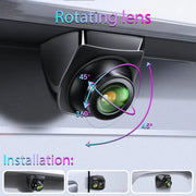 720P HD Rear Camera 170° Wide Angle IP68 Waterproof