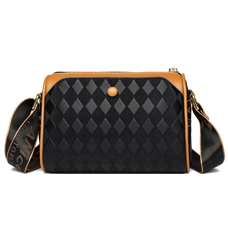 Women's Fashion Shoulder Bag - Small Square Handbag 