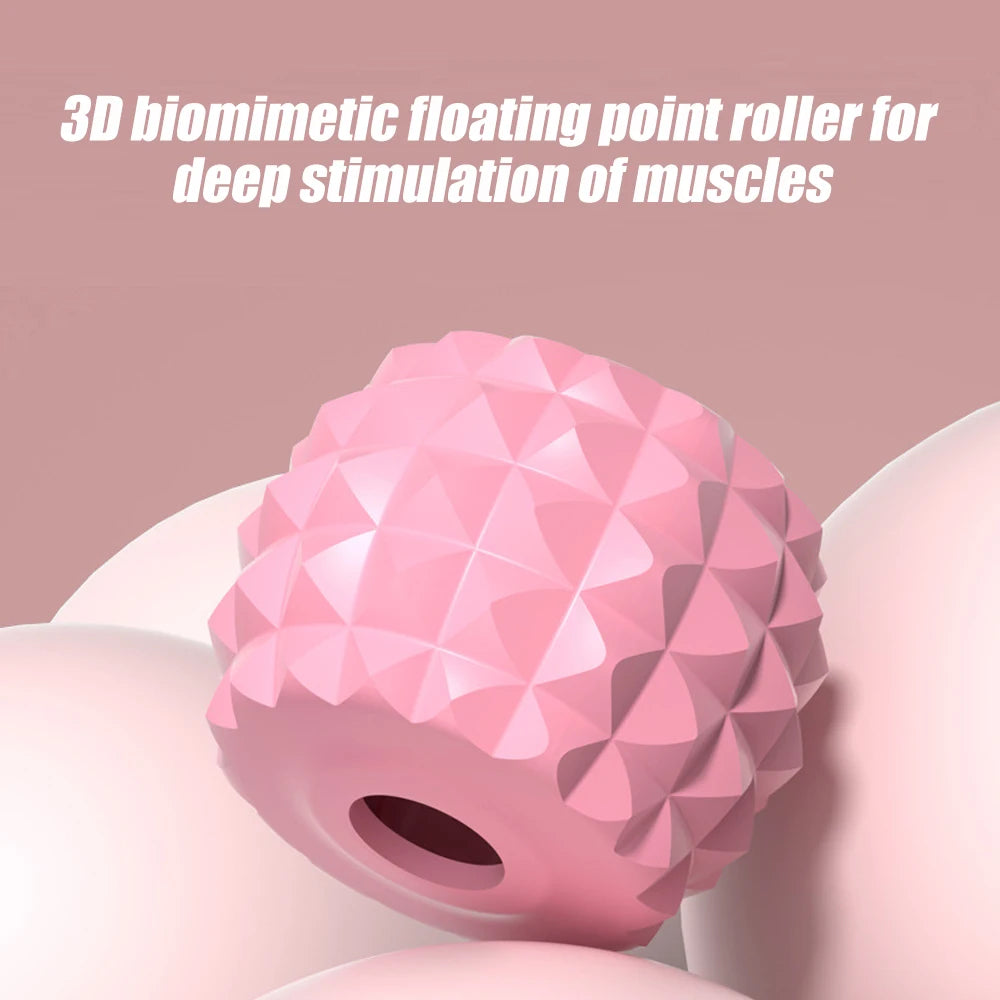 Newest 20 Wheel Annular Leg Clamp Massager Anti-cellulite Massager Body Slimming Roller Massage for Body Massager Relax - Daisan Mart