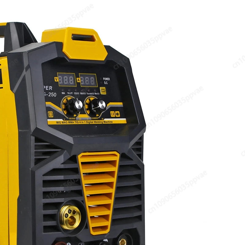 4 in 1 MIG MMA TIG Welder Gas and Gasless Dual Mode Portable Welder 200A 220V Suitable for Home and Car Repair Lightweight - Daisan Mart