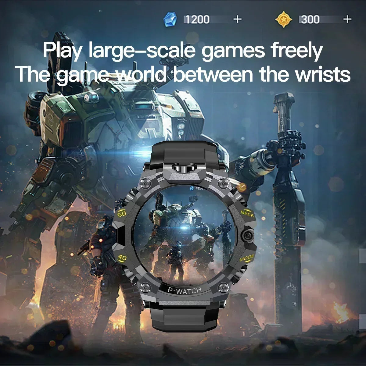 Smartwatch 5G Màn AMOLED 1.5 Camera Kép Chống Nước