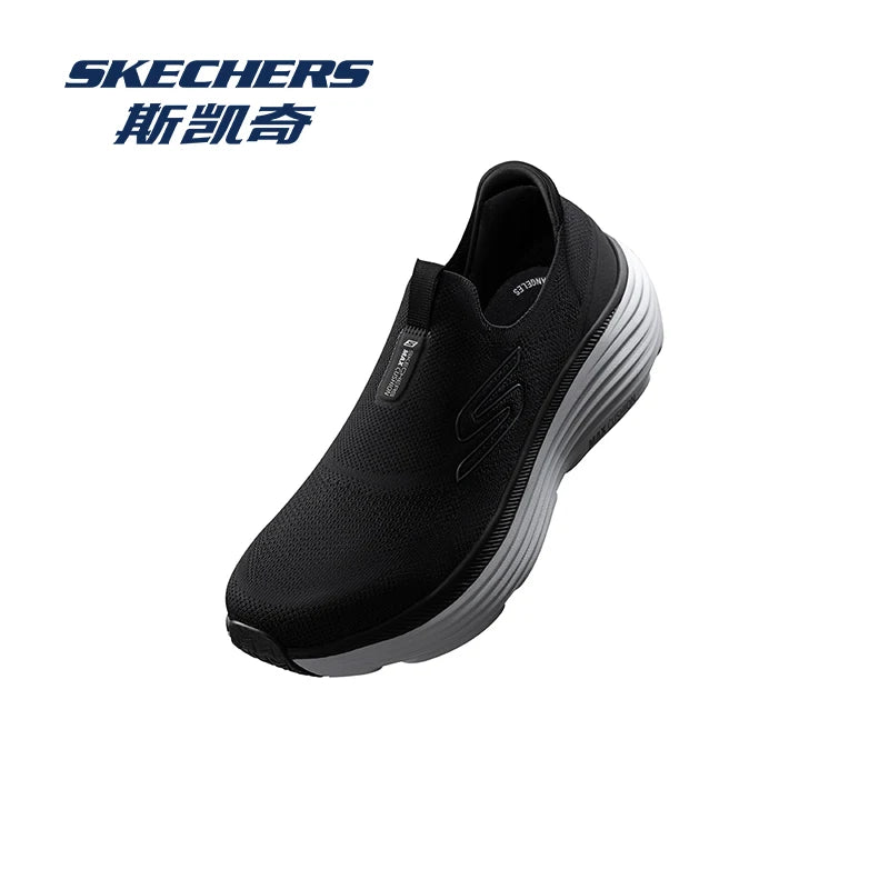 Skechers Men's Running Shoes Cushioning No Laces