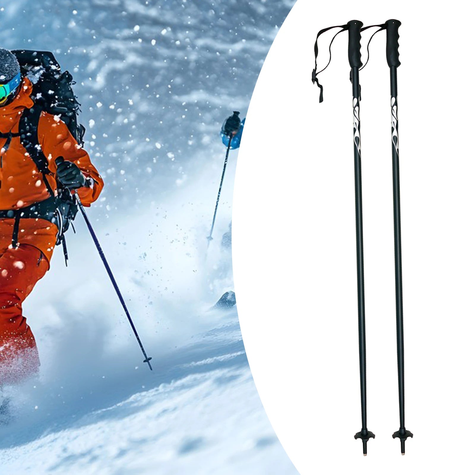 Aluminum Alloy Trekking Poles - Trekking &amp; Skiing