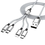 4in1 High Speed ​​Multi-Function Charging Cable For iPhone Android