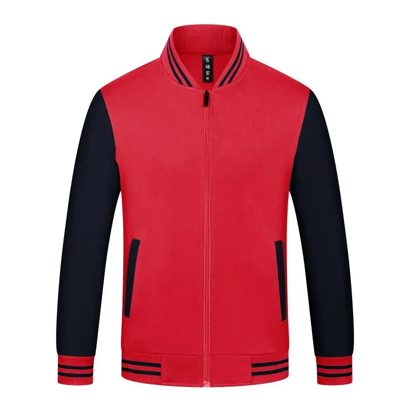 Unisex Sports Bomber Jacket Large Size 4XL