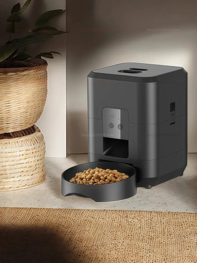 Automatic Pet Feeder WiFi Version Automatic Cat Food Distributor Intelligently Controlled Pet Feeder Dog Feeder Pet Supplies