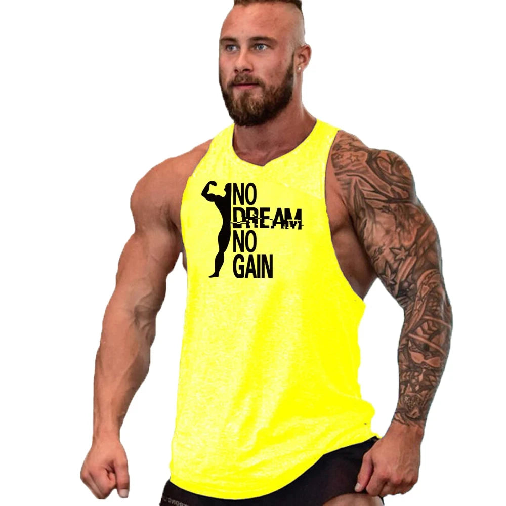 Men's Gym Shirt - Muscle Bodybuilding Tanktop