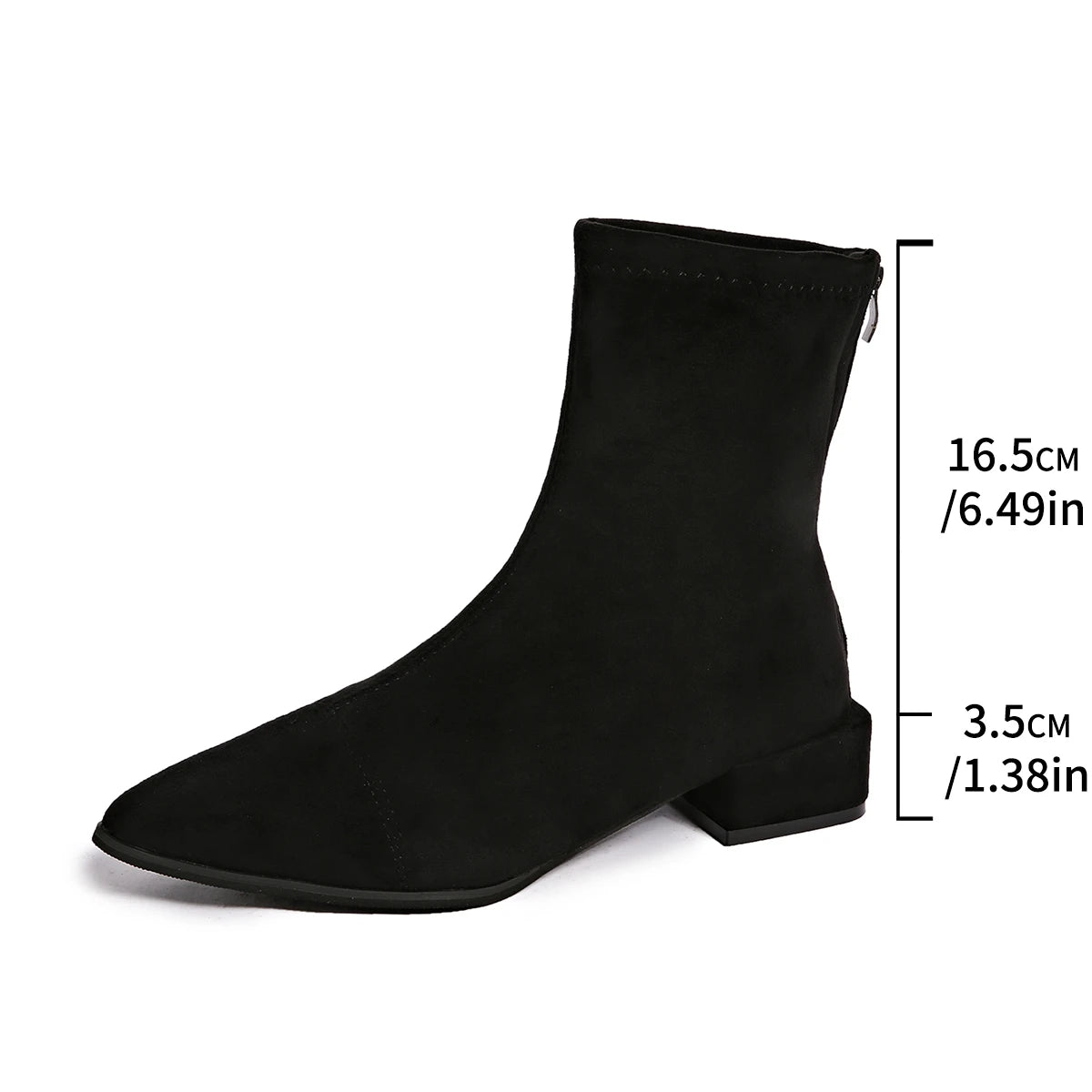 Women's High-Quality Short-Cut Wedge Shoes, Autumn, Large Size