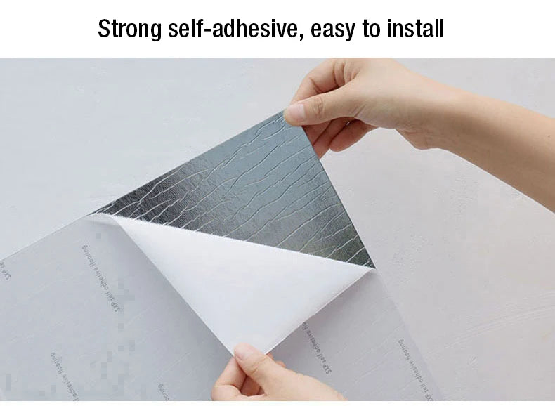 Simulated Marble Tile Floor Sticker PVC Waterproof Self-adhesive for Living room Toilet Kitchen Home Floor Decor 3d Wall sticker