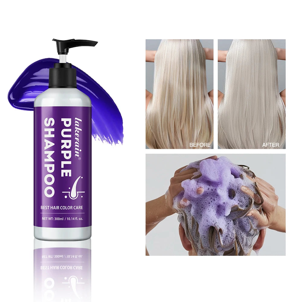 Purple Lock: Nourishing Blonde Hair, Flexible Gold and Silver Removal