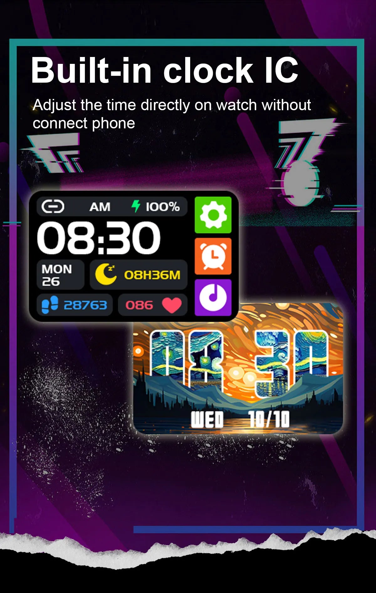 Đồng Hồ Thông Minh 1.57in Chống Nước 2024