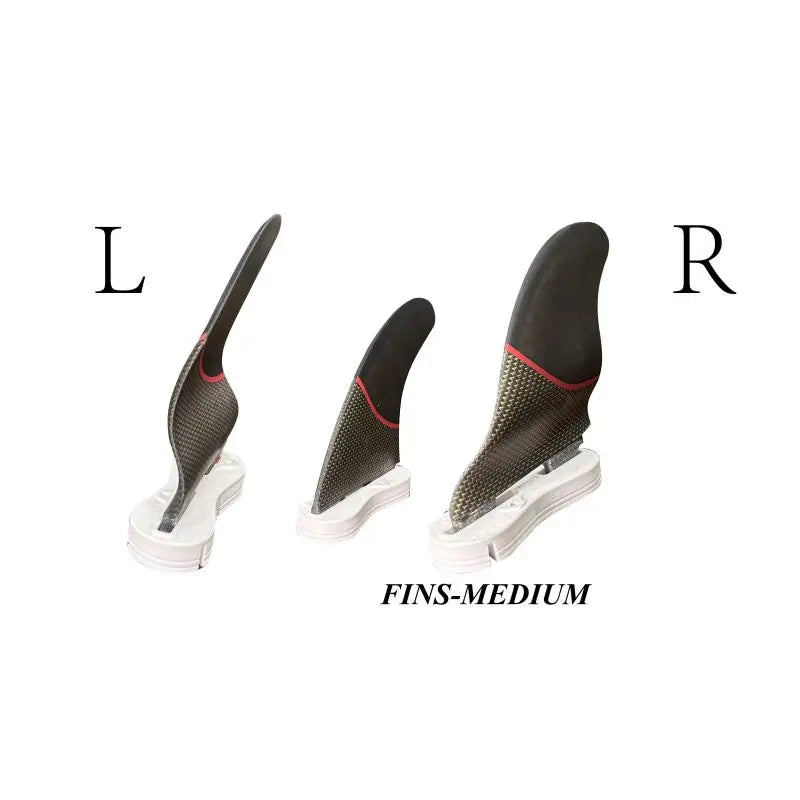 Recommend Surf Fins[Curving]  FCS2 Half carbon /Big Honeycomb Surfboard Fin Suitable for large waves Size M Free key and bag