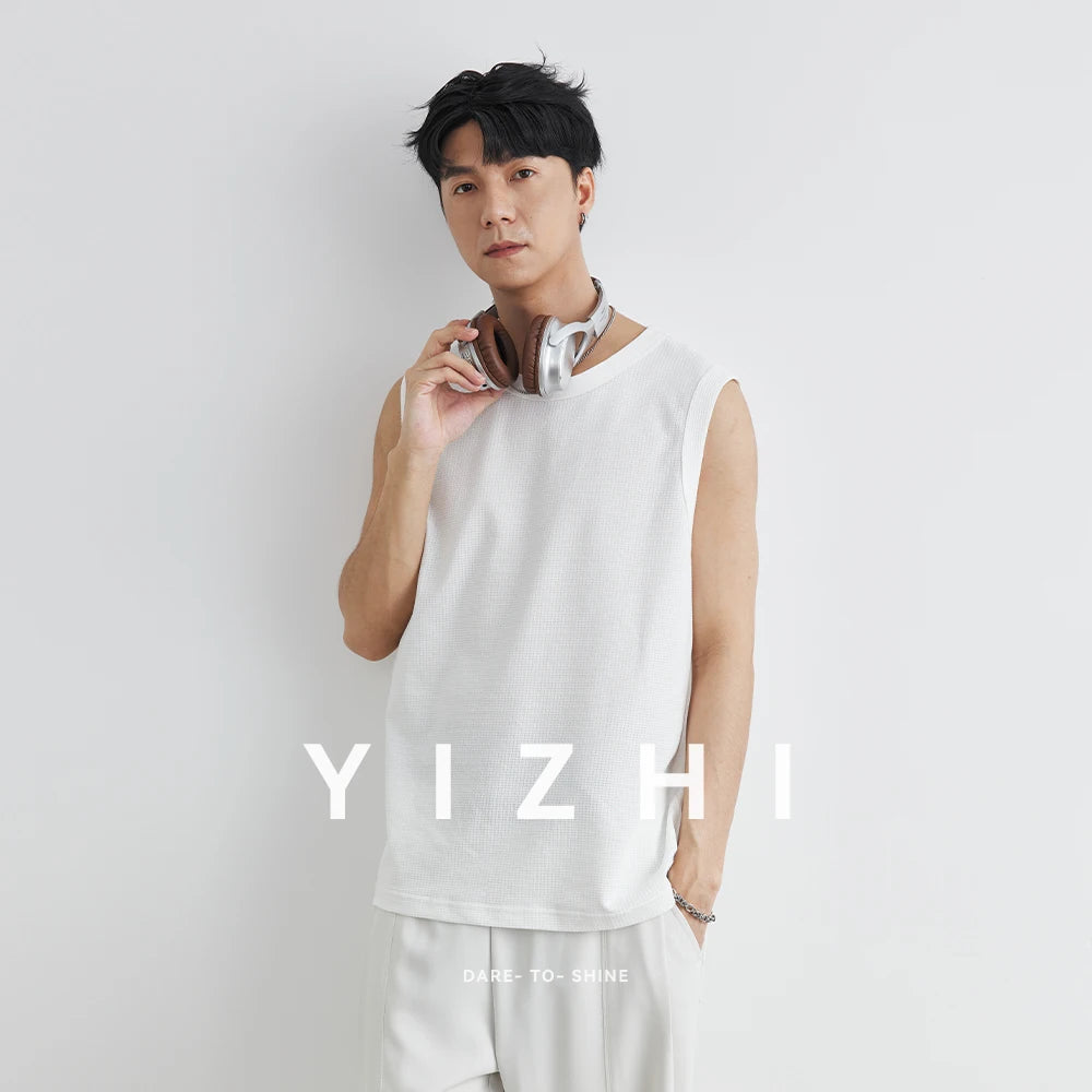 Áo Thun Nam Mùa Hè Thoáng Khí Tập Gym Không Tay