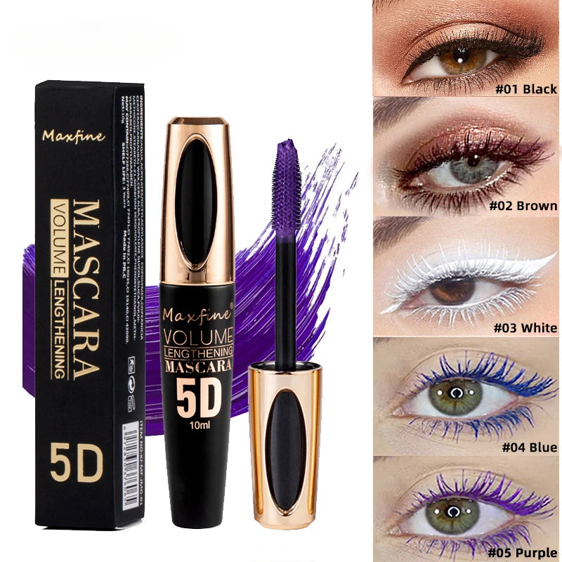 5D Natural Length Mascara - Smudge-proof and Waterproof