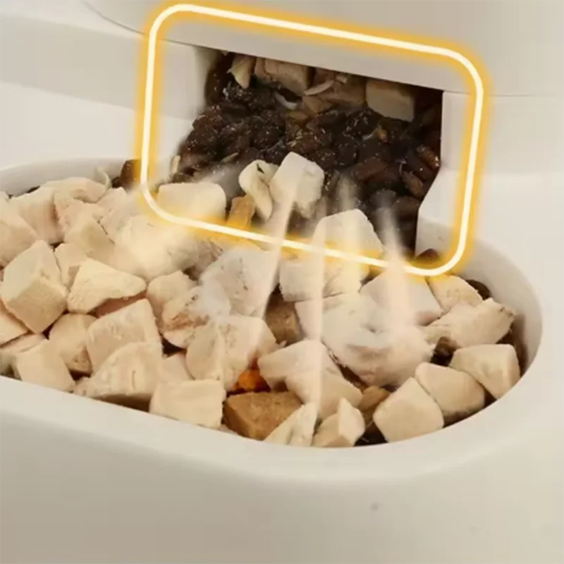Automatic 2-in-1 Feeder Dog Food Bowl and Water Feeding Device Pet Large Food Dispenser Puppy Pet Kitten Bowl Accessories - Daisan Mart