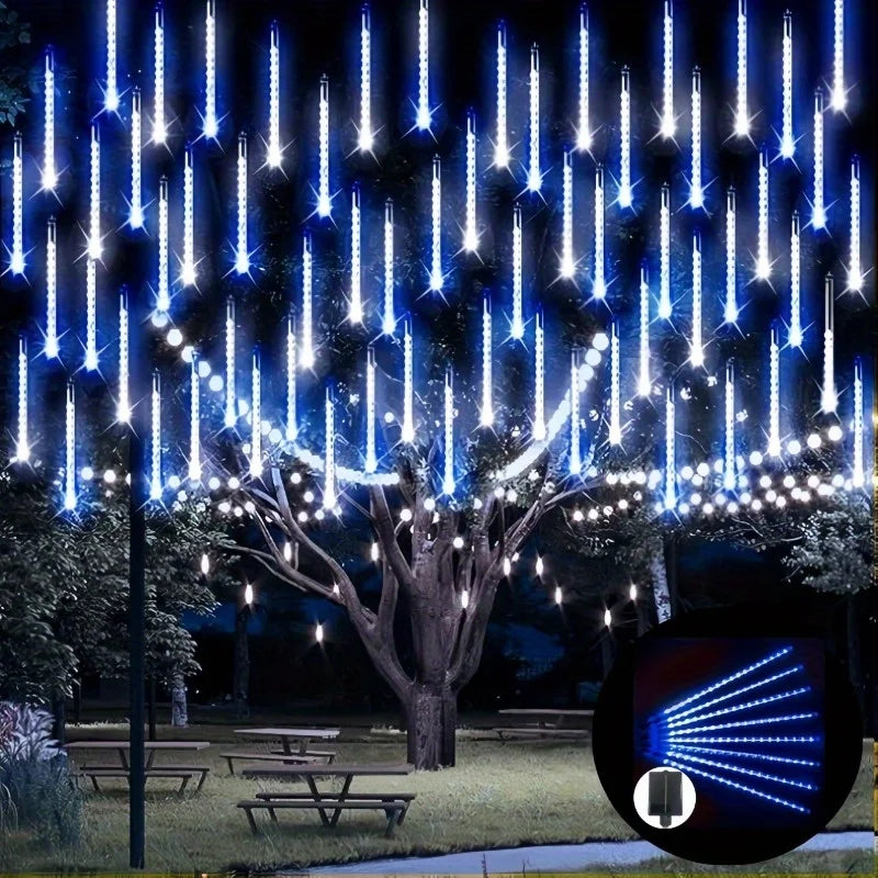 8-Tube Solar Starry LED Decorative Lights