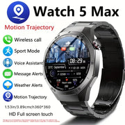 Đồng Hồ Thông Minh AMOLED 2025 GPS Chống Nước Men