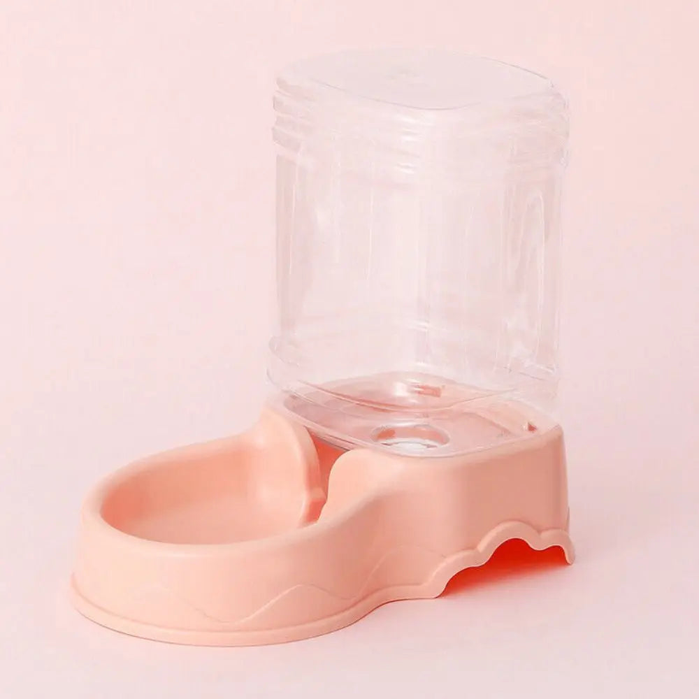 3.8L Automatic Pet Feeder Large Cat Dog Food Dispenser Water Fountain Drink Bowl - Daisan Mart