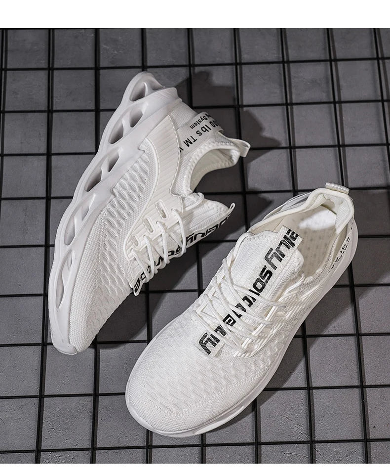 Unisex Pink Mesh Sneakers with Ultra Light Tongue Sole