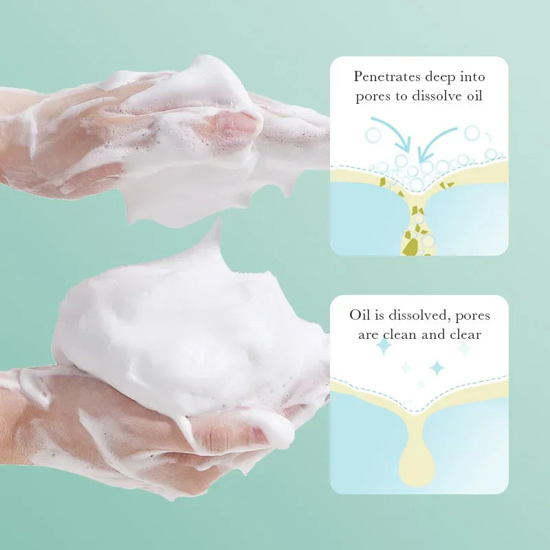 BIOAOUA Salicylic Acid Ance Removal Cleanser Fade Ance Marks Mild Moisturizing Soothing Facial Cleanser Face Washing Products