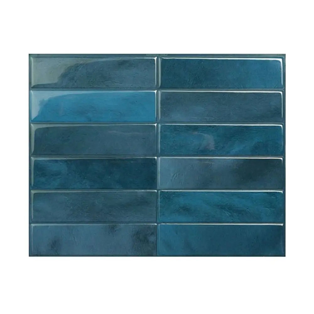 Waterproof Self Adhesive Tile Wall Stickers Oil-proof Moisture-proof Wall Decal DIY Heat-resistant Wallpaper