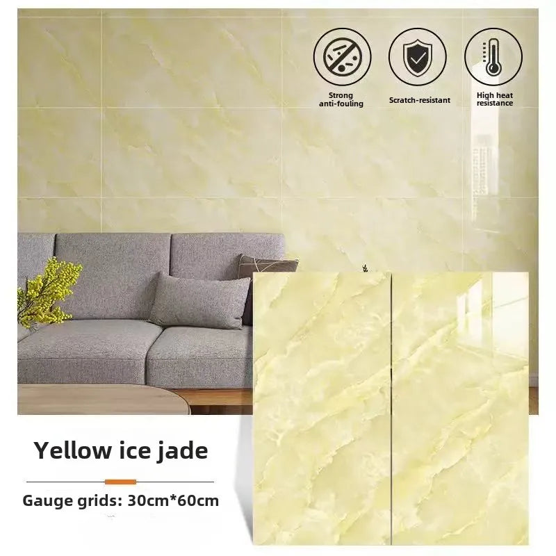 Miếng Dán Tường 3D Giả Gạch 30x60 Chống Nước Marble - Daisan Mart