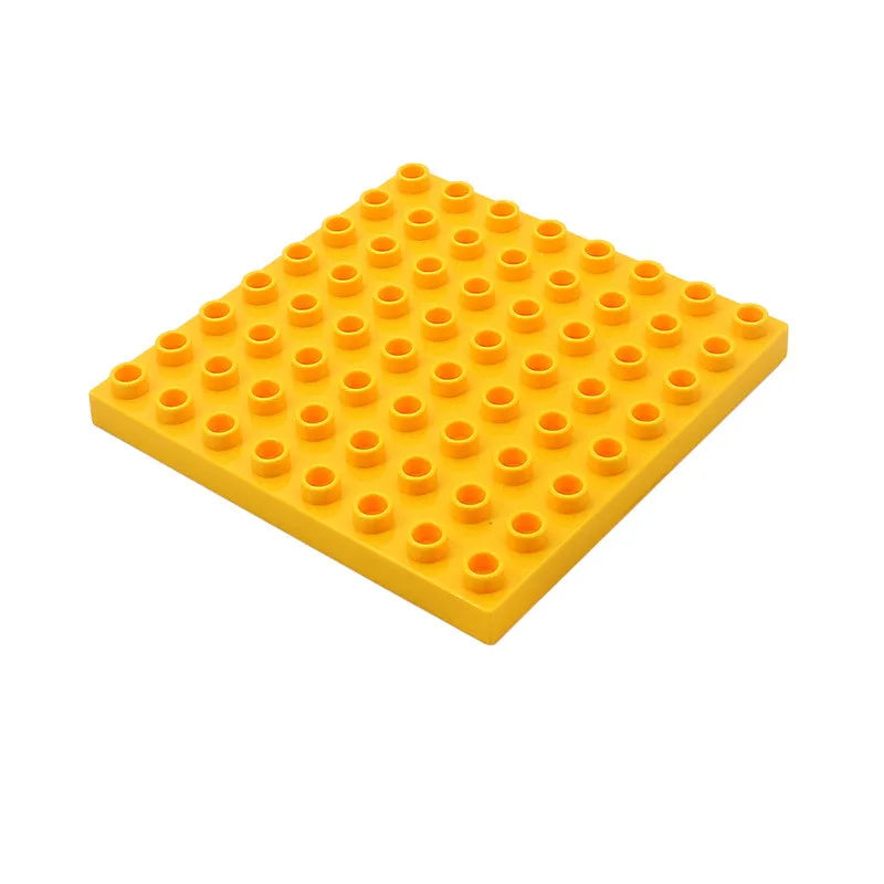 8*8 Dots Creative Large Particle Double Floors Building Blocks Base Plate DIY Bricks Baseplate Toys For Kids Christmas Gift
