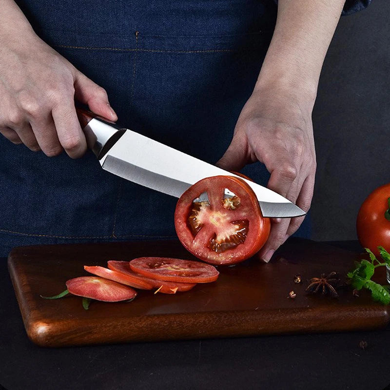 Multi-purpose Stainless Steel Boning Knife for Cutting Meat and Vegetables