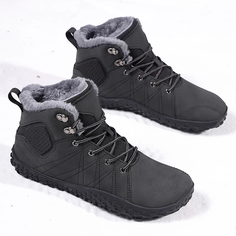 Zero Drop Warm Waterproof Unisex Winter Shoes