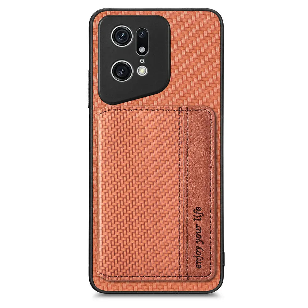 Anti-Theft Leather Case For OPPO Find X Series 5G