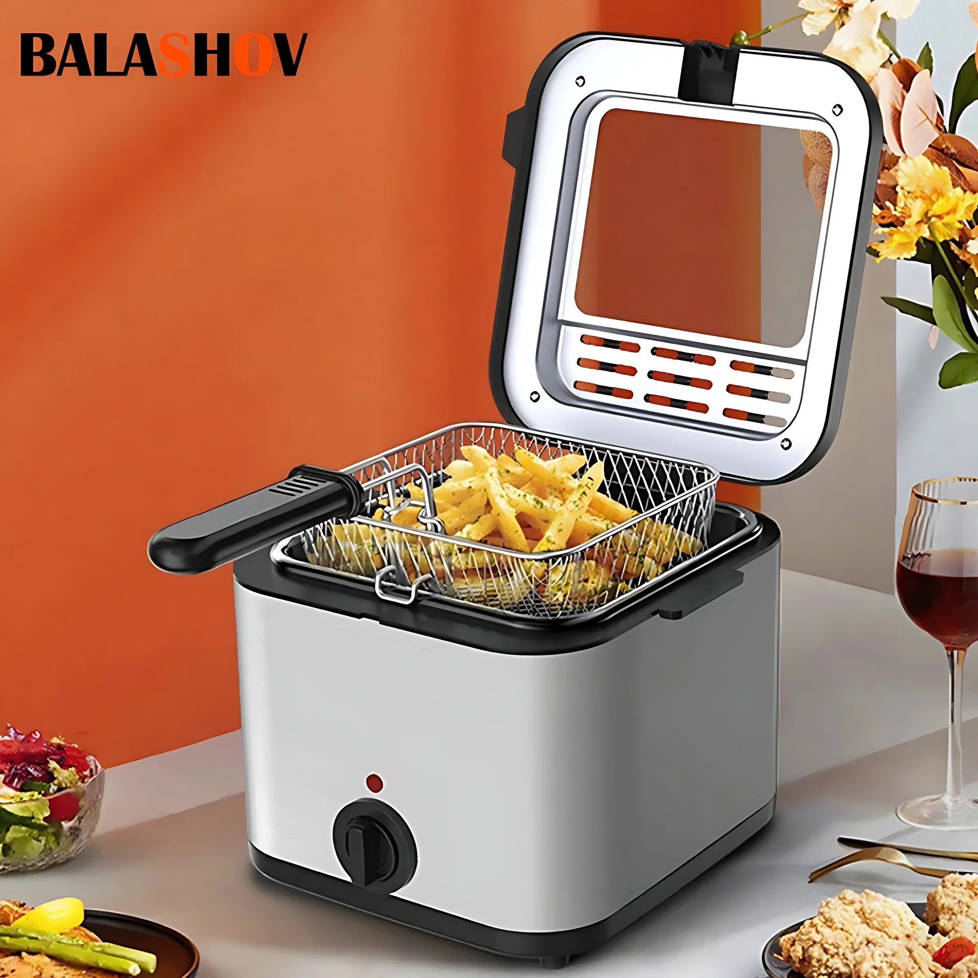 2.5L Large Capacity Electric Oil Fryer For Sale