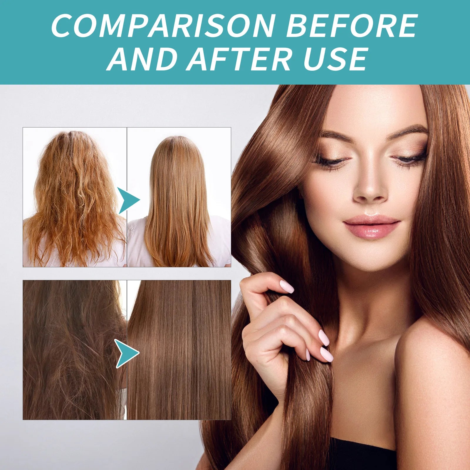 Bộ Kem Dưỡng Tóc Suôn Mượt & Phục Hồi Keratin