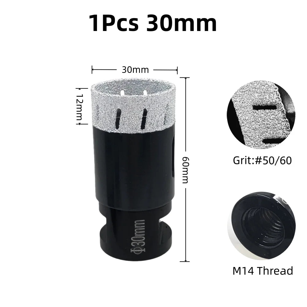 Mũi khoan nghiêng sắc bén 6-100mm cho đá và gạch. - Daisan Mart